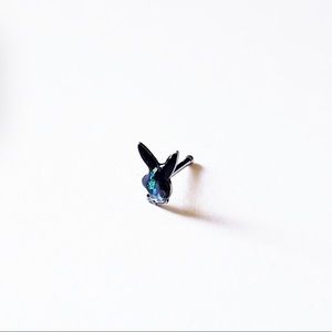 20g playboy bunny nose ring nose stud nose bone